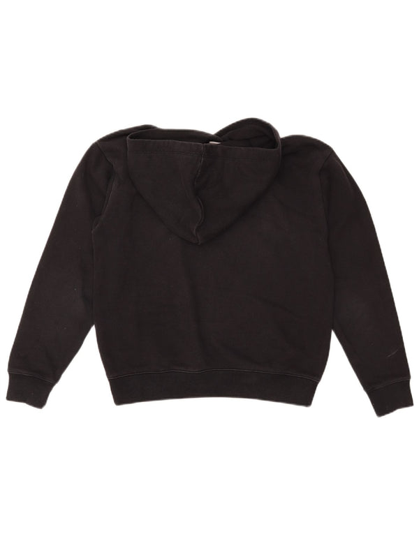 Damski sweter typu Crop Oversize CHAMPION UK 6 XS, czarny, bawełniany