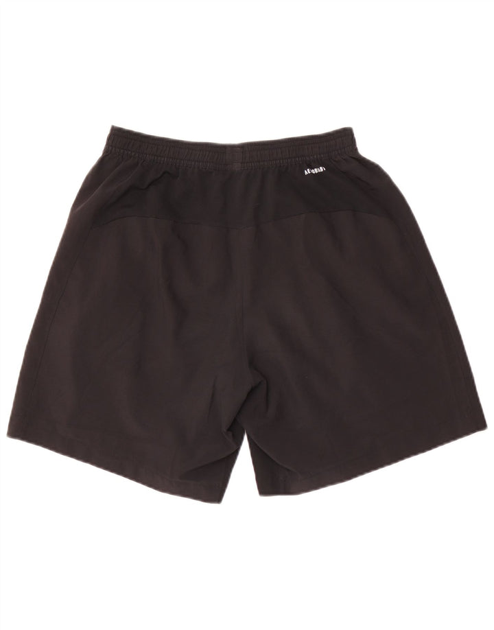 Męskie spodenki sportowe Adidas Aeroready, małe, czarne, poliestrowe