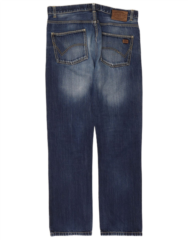 Męskie proste dżinsy Dickies W33 L34 Niebieskie bawełniane