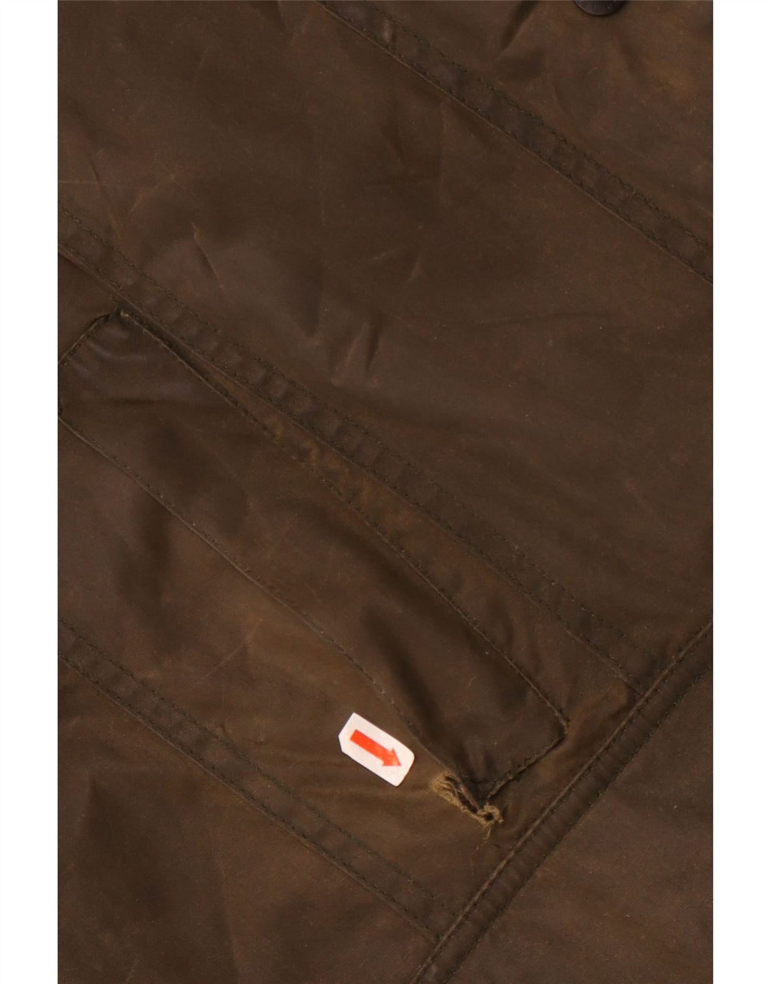 Kurtka damska Barbour z woskowanej bawełny UK 18 XL, bawełna khaki