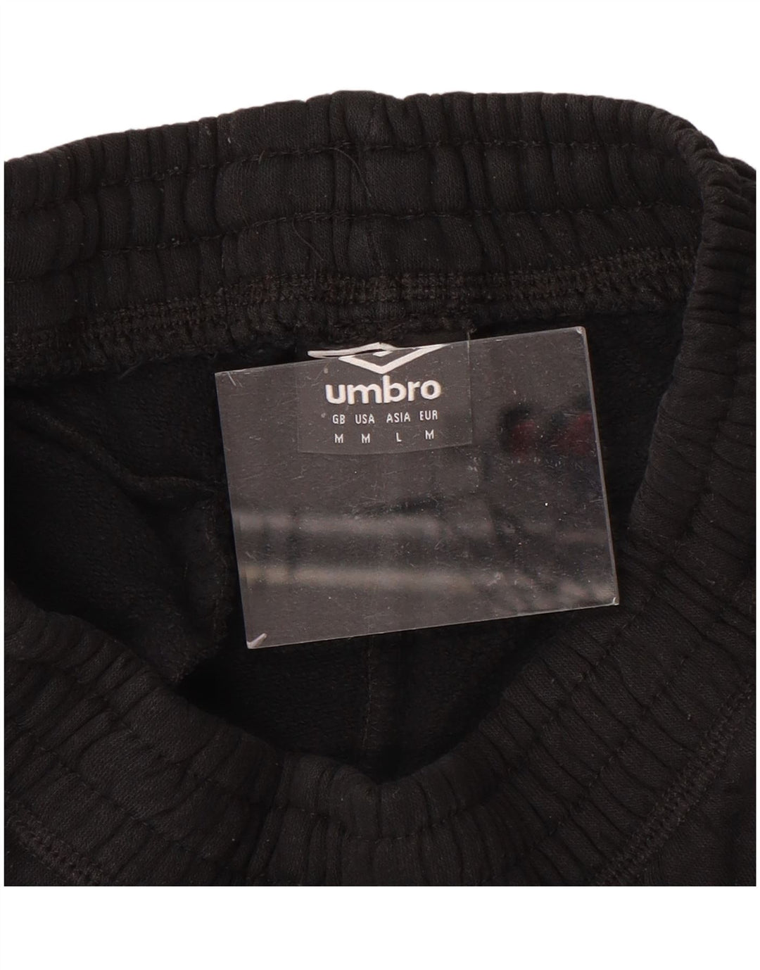 UMBRO Mens Graphic Tracksuit Trousers Joggers Medium  Black
