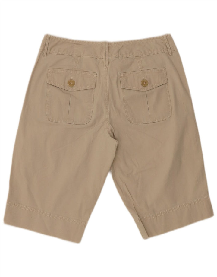 Damskie spodenki chino EDDIE BAUER Vashon Fit US 2 XS W28 beżowa bawełna