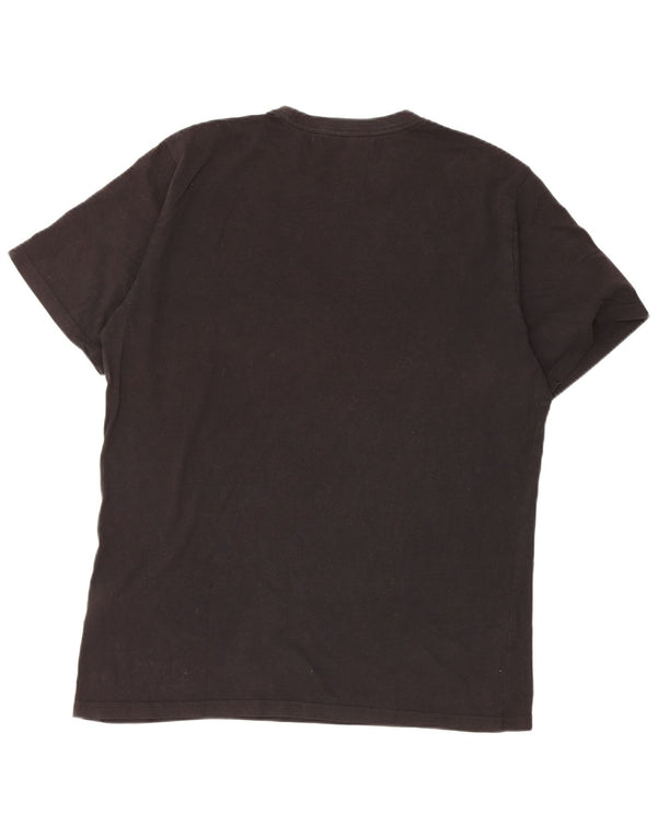 Męski T-shirt z grafiką Carhartt, duży, czarny, bawełniany