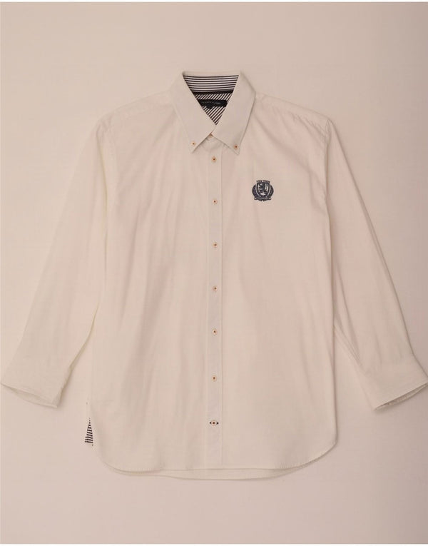 Koszula męska Tommy Hilfiger, duża, biała, bawełniana