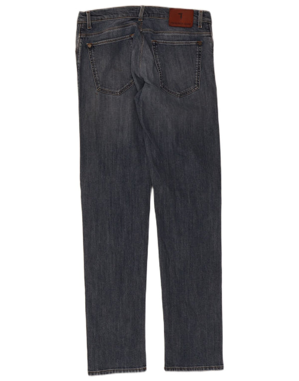 Trussardi Womens Slim Jeans W32 L33 Blue