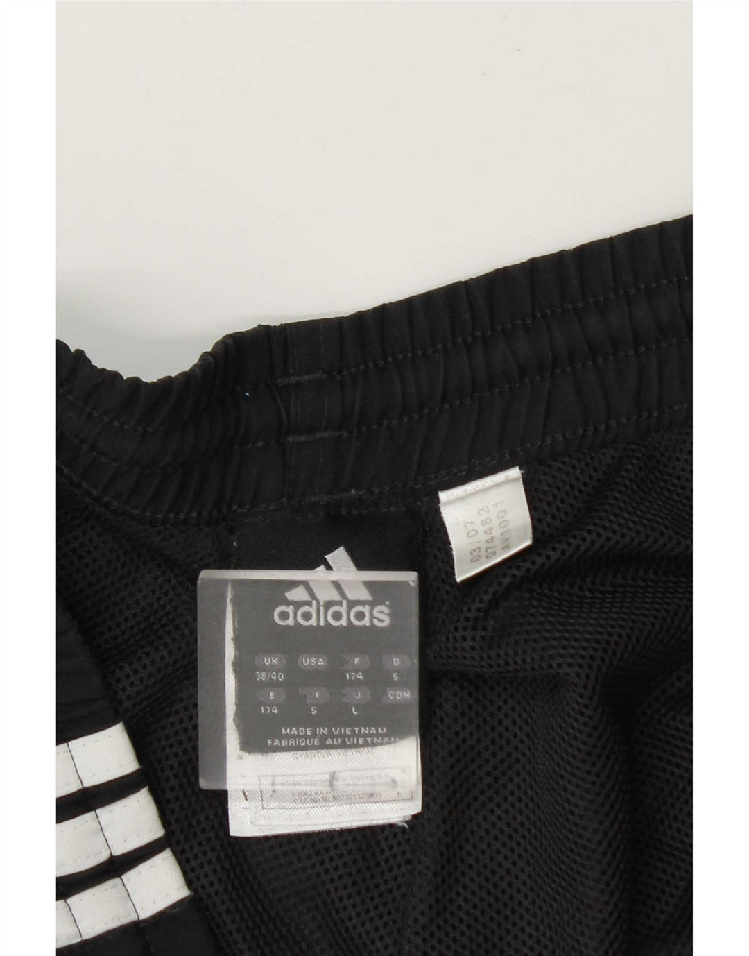 Męskie spodenki sportowe Adidas XL, czarne, poliestrowe