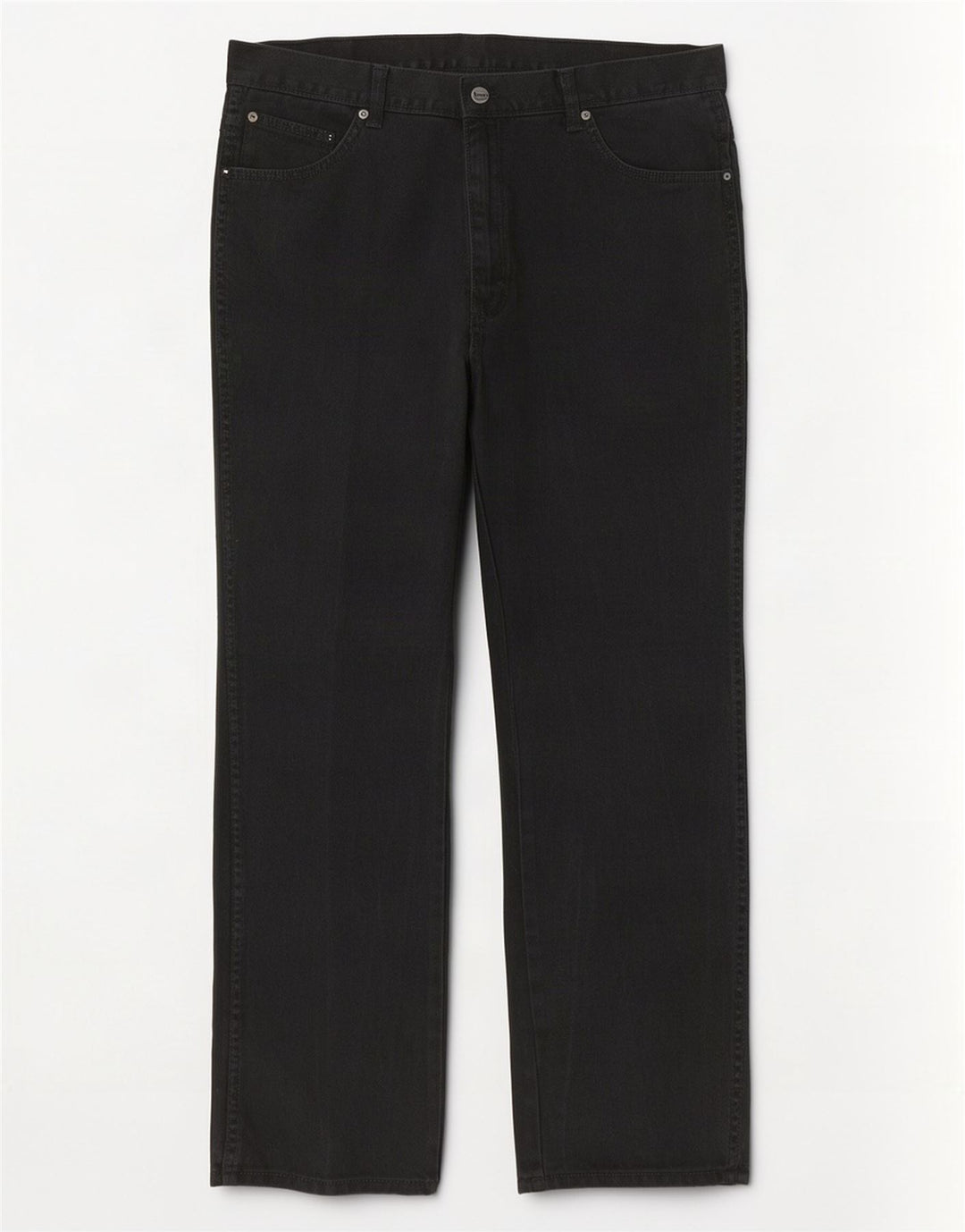 Męskie jeansy Wrangler o prostym kroju W40 L32, czarne, bawełniane