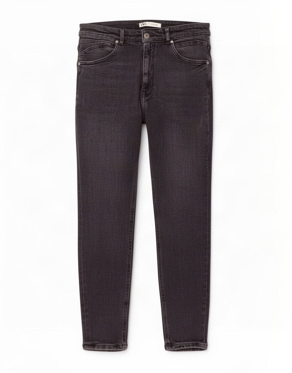 Męskie jeansy obcisłe Zara EU 42 Large W32 L27 Szare