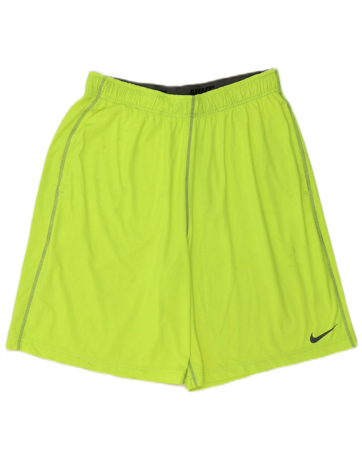 Męskie spodenki sportowe Nike Dri Fit, duże, zielone, z poliestru