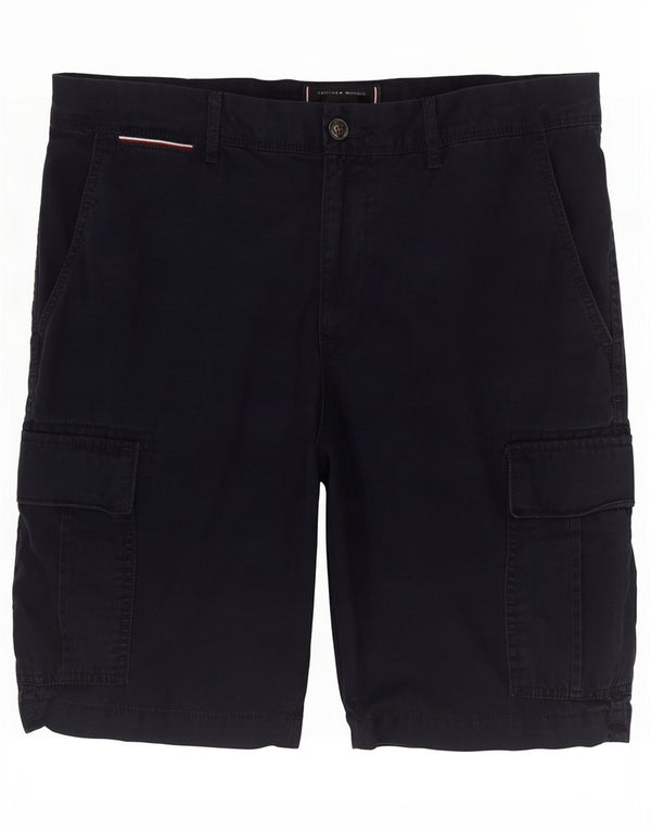 Męskie spodenki cargo Tommy Hilfiger W34, duże, granatowe