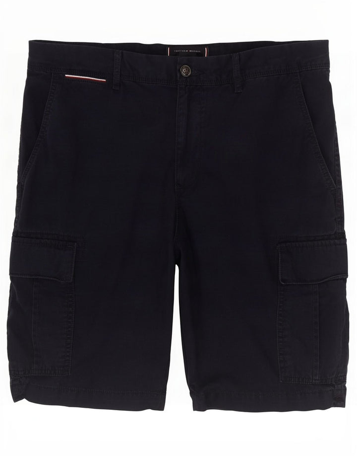 Męskie spodenki cargo Tommy Hilfiger W34, duże, granatowe