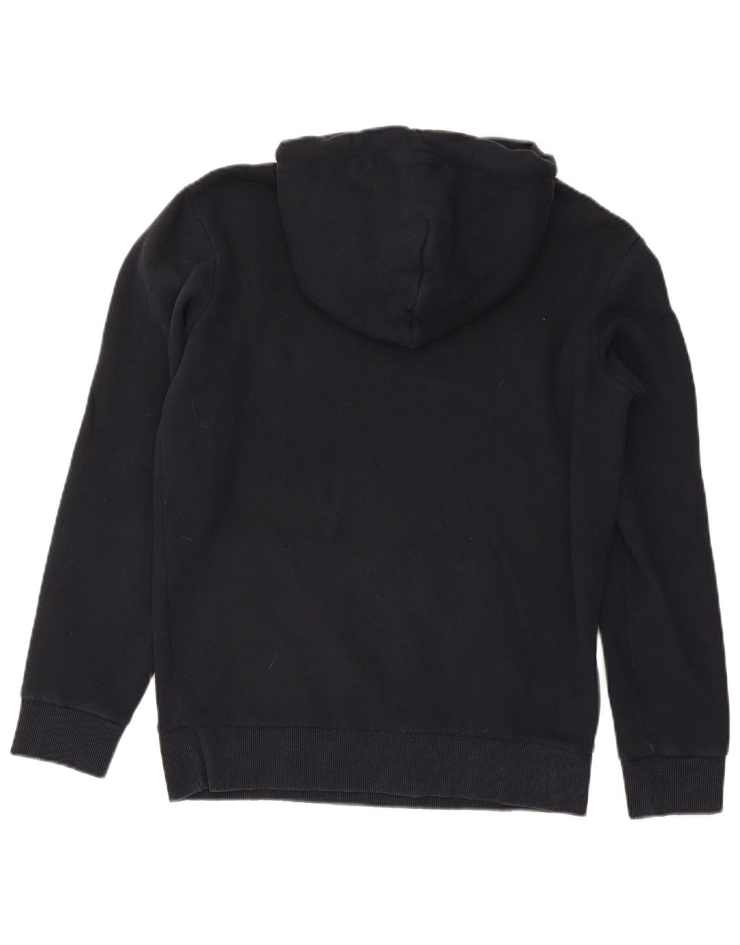 Męski sweter z kapturem Superdry z grafiką, średniej wielkości, czarny, bawełniany