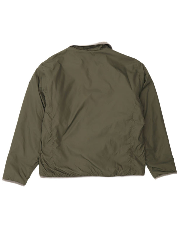 Męska dwustronna kurtka Napapijri Geographic UK 40 Large Khaki