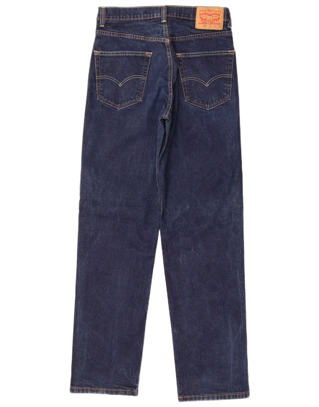 Męskie dżinsy Levi's 550 Straight W32 L34 Granatowa bawełna