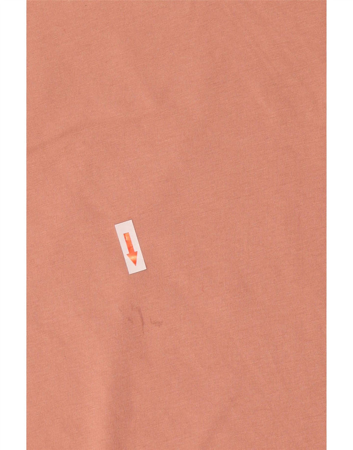 Męski T-shirt z grafiką The North Face, średni, różowy, bawełniany