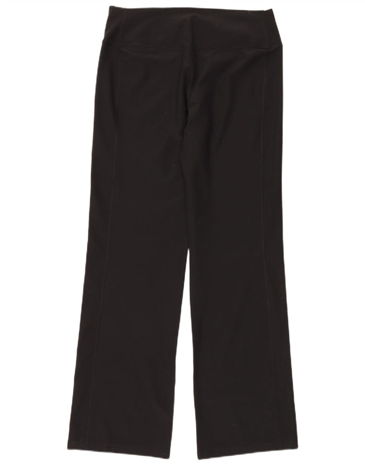 Damskie spodnie dresowe NIKE Dri Fit UK 14, duże, czarne, poliestrowe