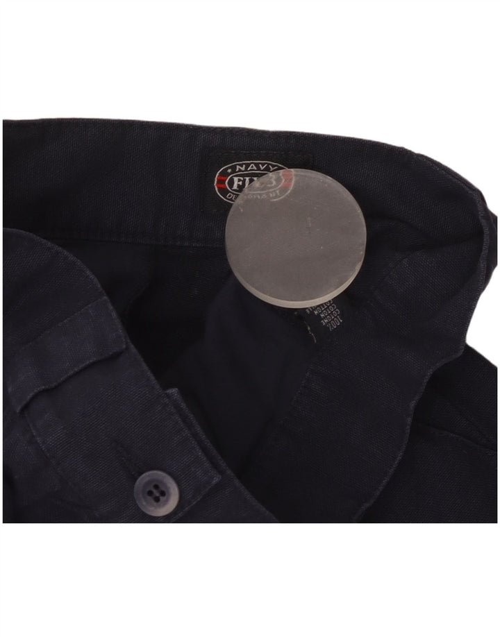 Granatowe damskie spodenki cargo z wysokim stanem IT 40 Small W24 granatowe