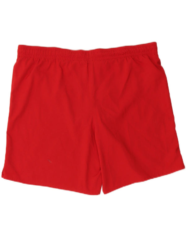 NIKE Mens Dri Fit Sport Shorts Medium Red Polyester