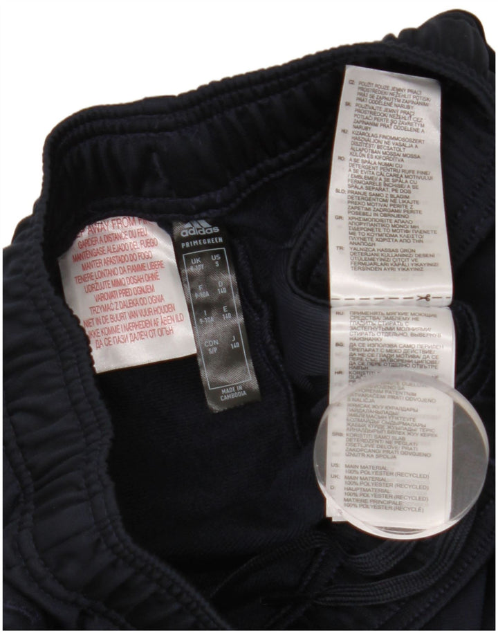 Spodnie dresowe chłopięce ADIDAS Primegreen 9-10 lat, granatowy, poliester