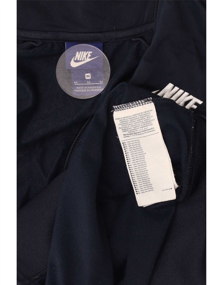 Męska kurtka dresowa Nike, średni granatowy, poliester z blokami kolorów
