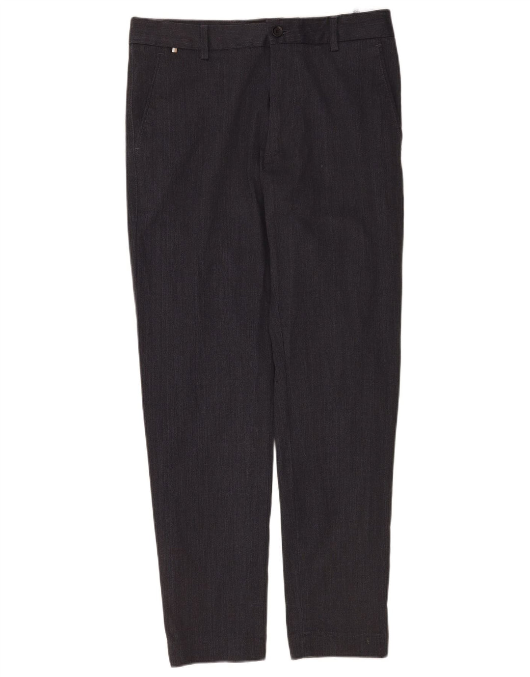 Męskie spodnie chino Hugo Boss Kane o regularnym kroju W30 L32 Szary poliester