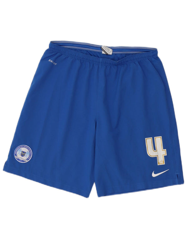 Nike Męskie Peterborough United F.C. Spodenki sportowe, duży niebieski blok kolorów