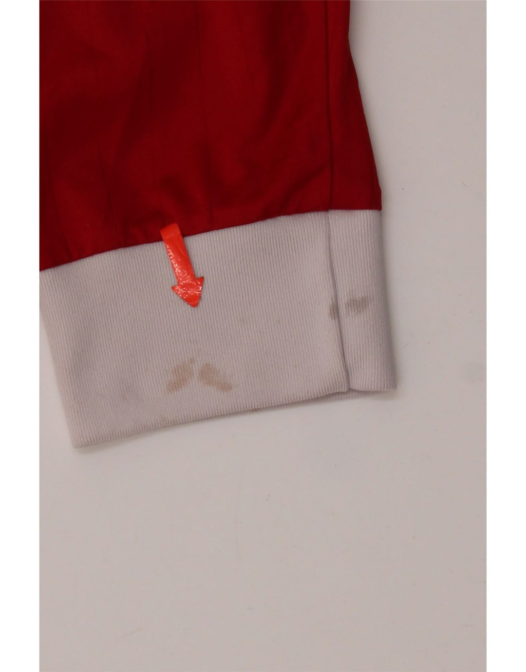 Adidas Męskie Climalite Top z długim rękawem 2XL Czerwony Poliester