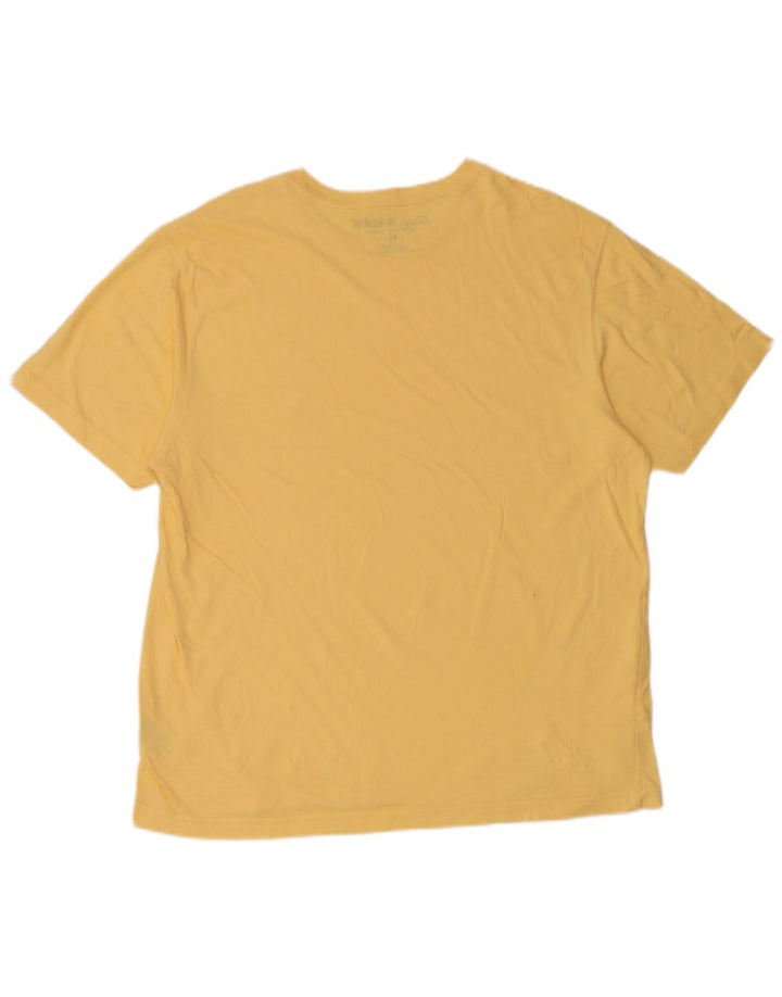 T-shirt męski Eddie Bauer, średni żółty bawełniany