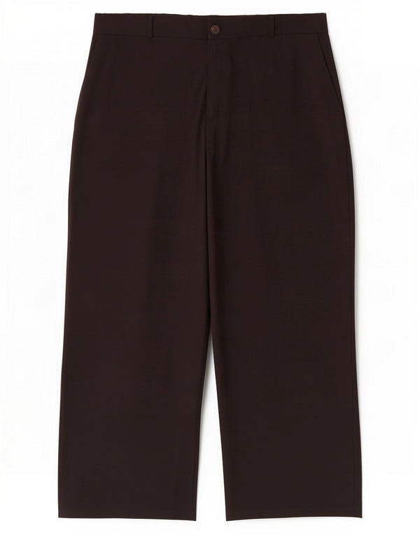 Damskie spodnie chino z wysokim stanem i szeroką nogawką Zara 2XL W34 L29 Czarny poliester