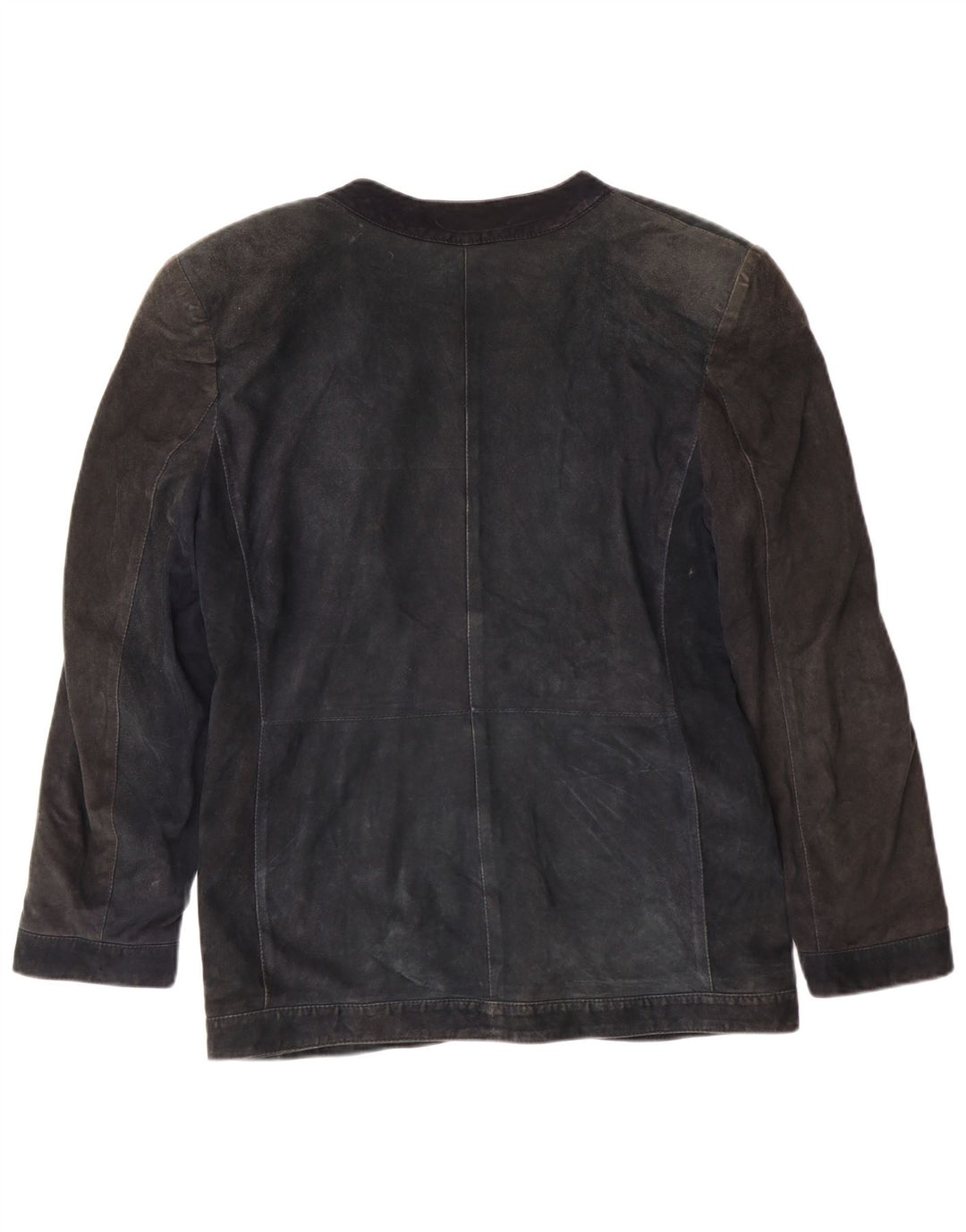 Zamszowa kurtka damska Nazareno Gabrielli IT 44 Średni granat