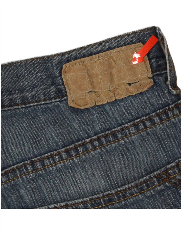 Damskie proste dżinsy Calvin Klein W30 L30 Niebieskie bawełniane