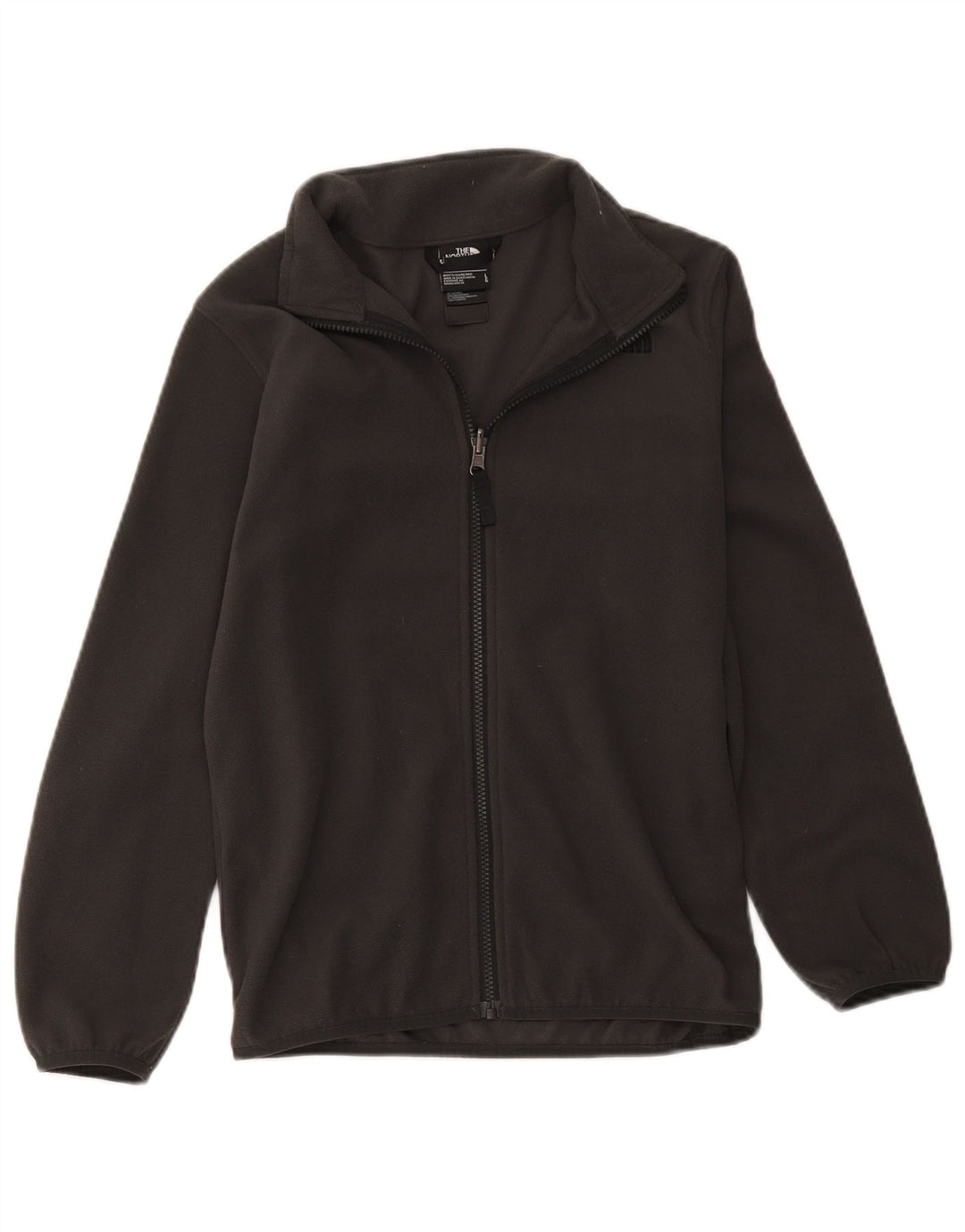 Chłopięca kurtka polarowa The North Face na 11-12 lat, duża, szara, z poliestru