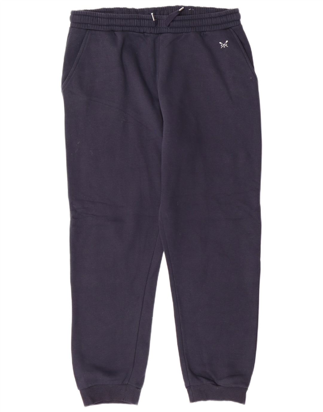 CREW CLOTHING Damskie spodnie dresowe Joggers UK 14, duże, granatowe