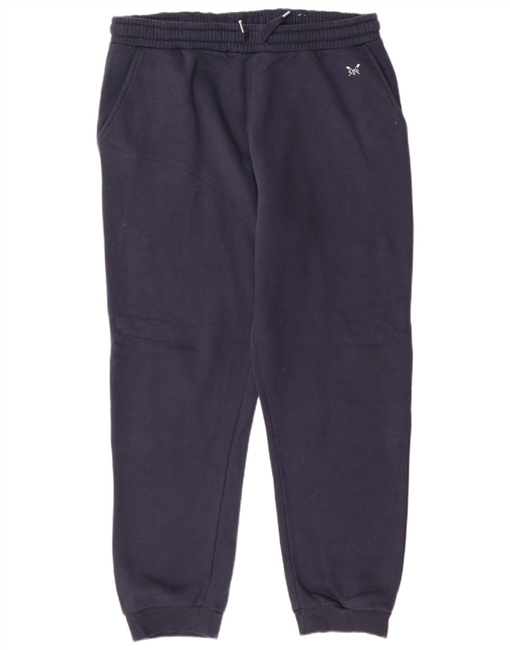 CREW CLOTHING Damskie spodnie dresowe Joggers UK 14, duże, granatowe
