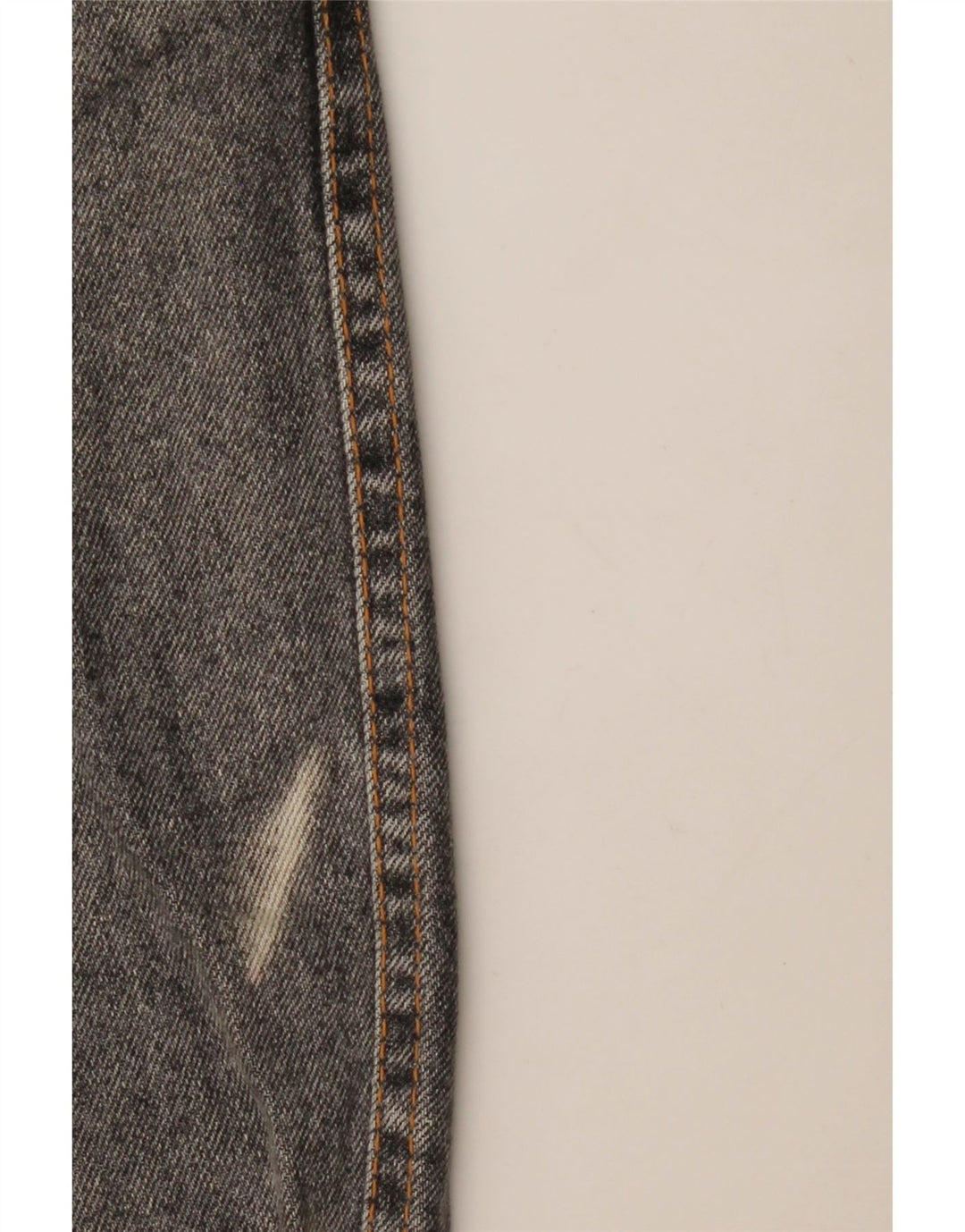 Vintage damskie dżinsy z wysokim stanem IT 46 Large W28 L29 szara bawełna