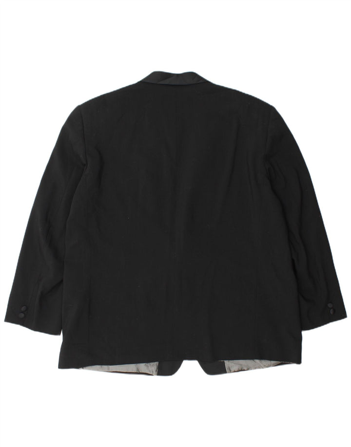 Lebole Męska marynarka zapinana na 1 guzik UK 42 XL Czarna