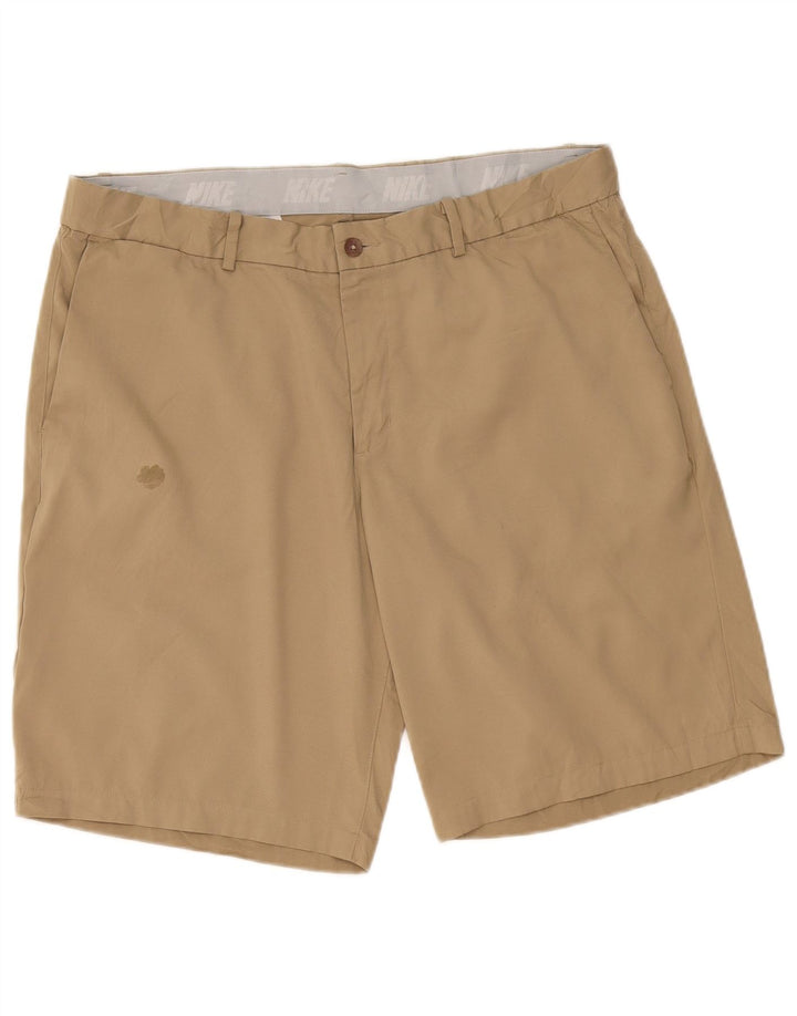 Męskie spodenki chino Nike Dri Fit W36, duży, beżowy poliester