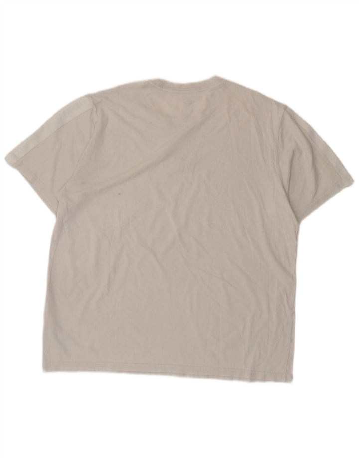 Męski T-shirt Levi's o swobodnym kroju, duży, biały, bawełniany