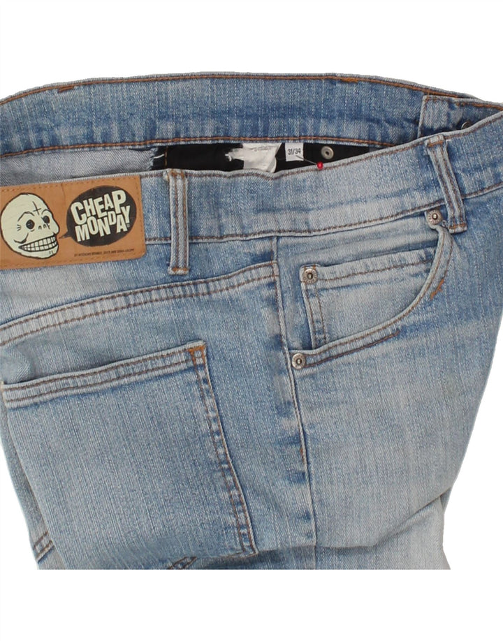 CHEAP MONDAY Womens Slim Jeans W31 L34 Blue Vintage Cheap Monday and Second-Hand Cheap Monday from Messina Hembry 