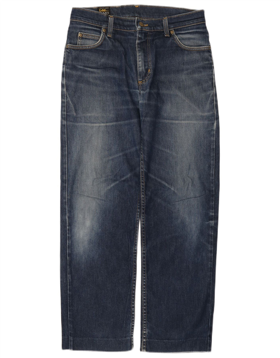 Męskie jeansy Lee Brooklyn Straight W32 L30 Niebieskie bawełniane