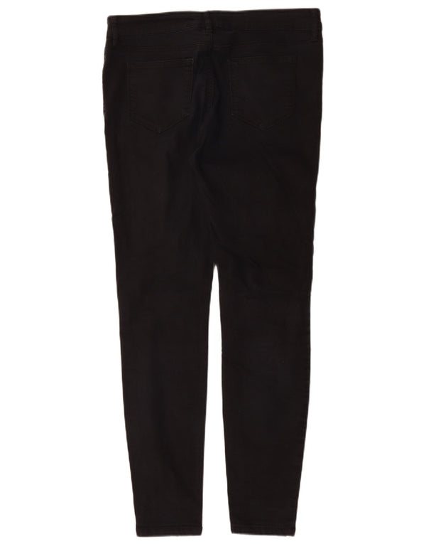 Damskie dżinsy Jegging Fat Face UK 12 Medium W32 L29 Czarna bawełna