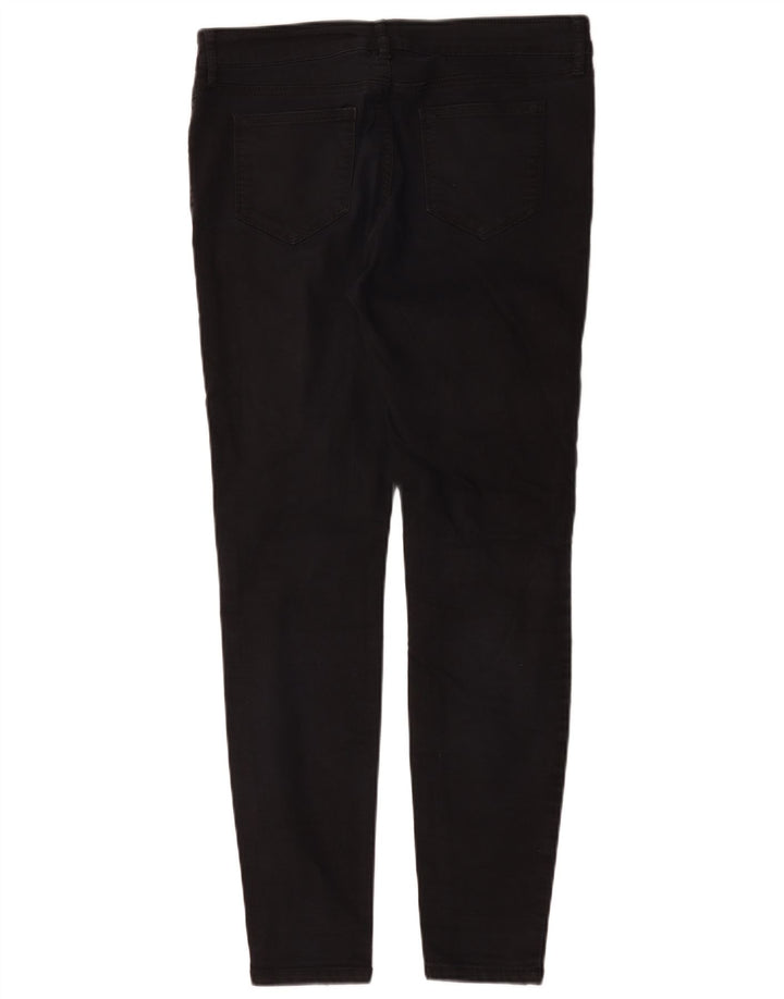 Damskie dżinsy Jegging Fat Face UK 12 Medium W32 L29 Czarna bawełna