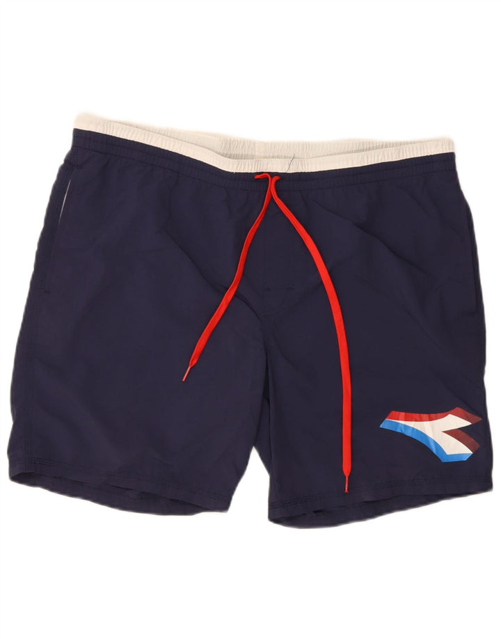Męskie spodenki kąpielowe Diadora Graphic 2XL Granatowy poliamid