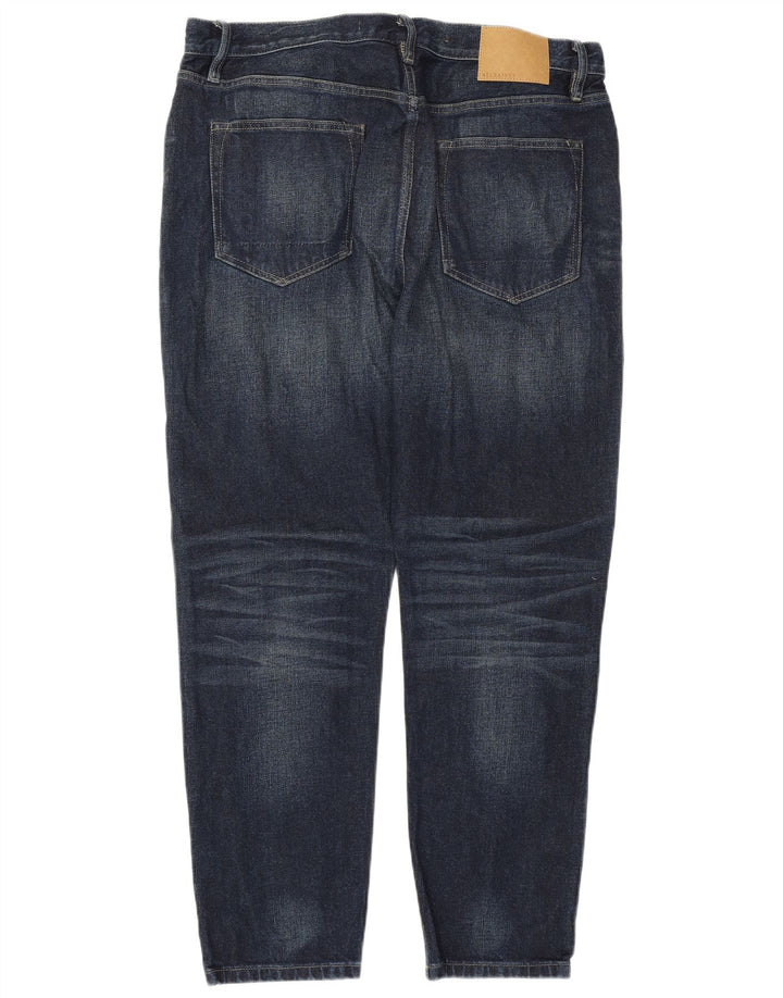 ALL SAINTS Męskie Dean Slim Jeans W36 L28 Granatowa bawełna
