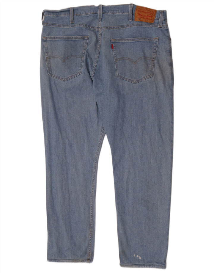 Męskie jeansy Levi's 502 Tapered W38 L32 Niebieskie bawełniane