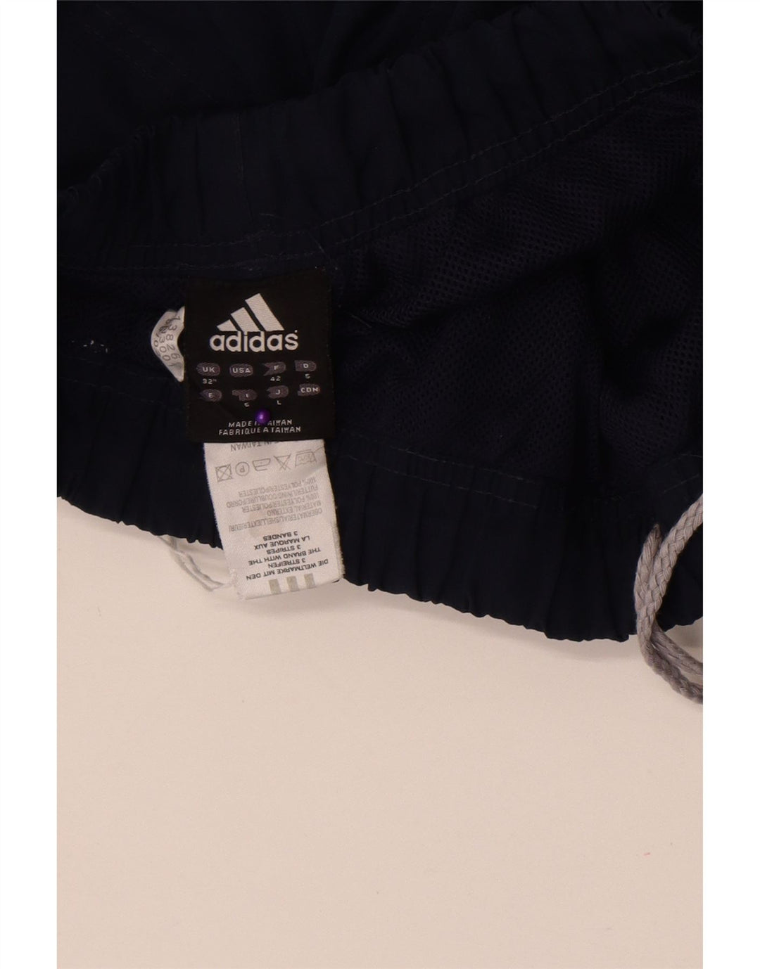 Adidas Męskie spodnie dresowe Joggery Średni granatowy poliester