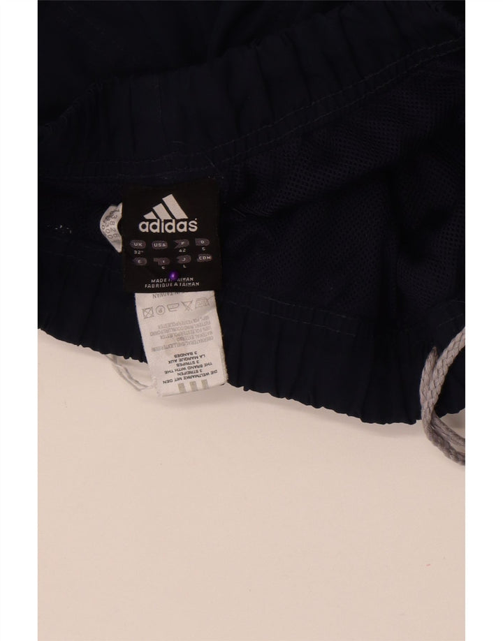 Adidas Męskie spodnie dresowe Joggery Średni granatowy poliester