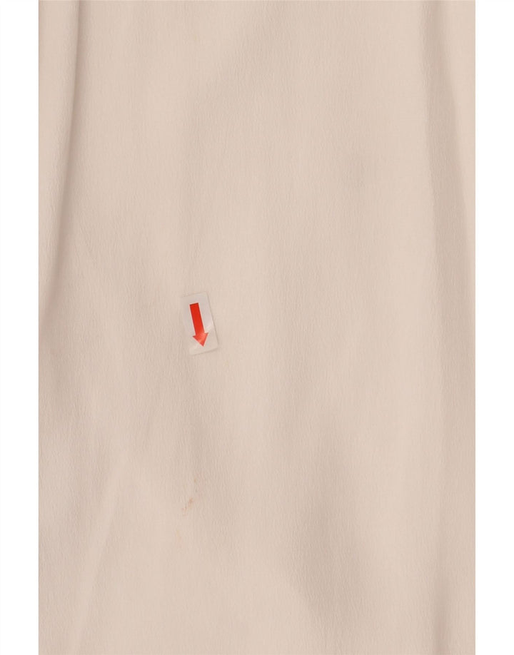 Damska bluzka koszulowa CACTERE wiązana z przodu UK 10 Small White Acetat