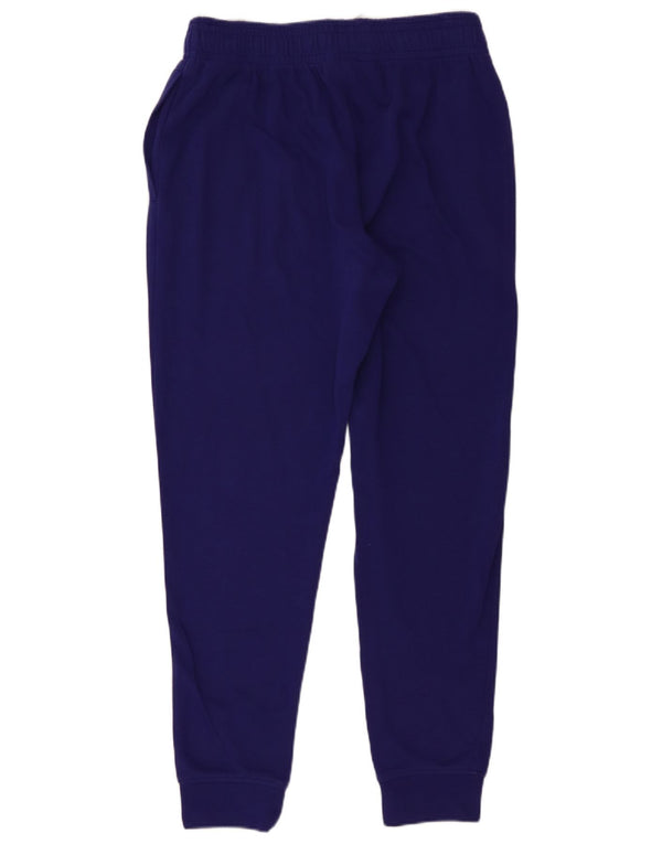 Under Armour Womens Tracksuit Trousers Joggers UK 14 Large Navy Blue
