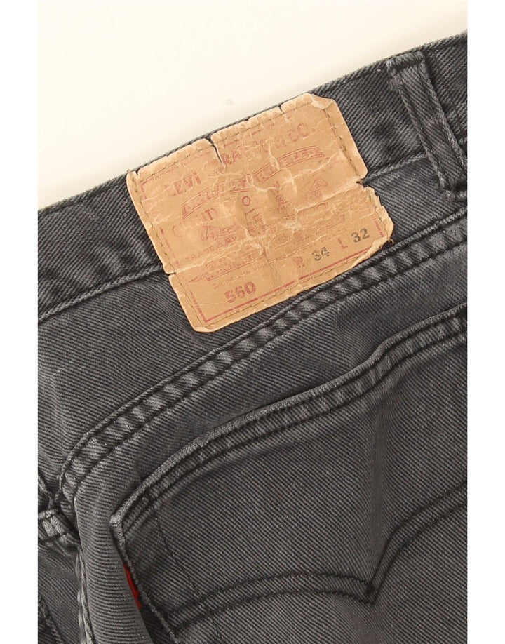 Damskie jeansy Levi's 560 Tapered W34 L32 Szare